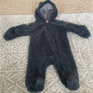 Two Pairs of Hooded Sherpa Jackets by Carter's in size 9 months & newborn